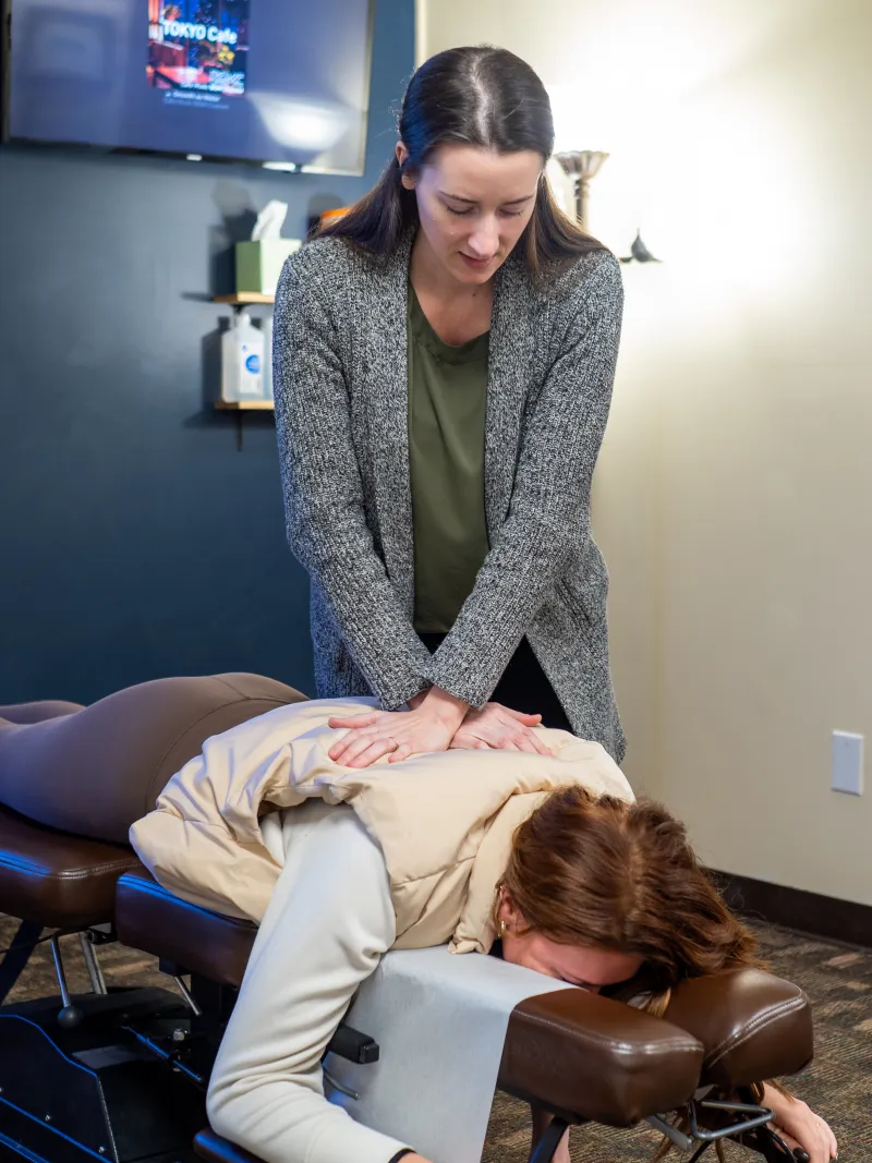 Chiropractic adjustment